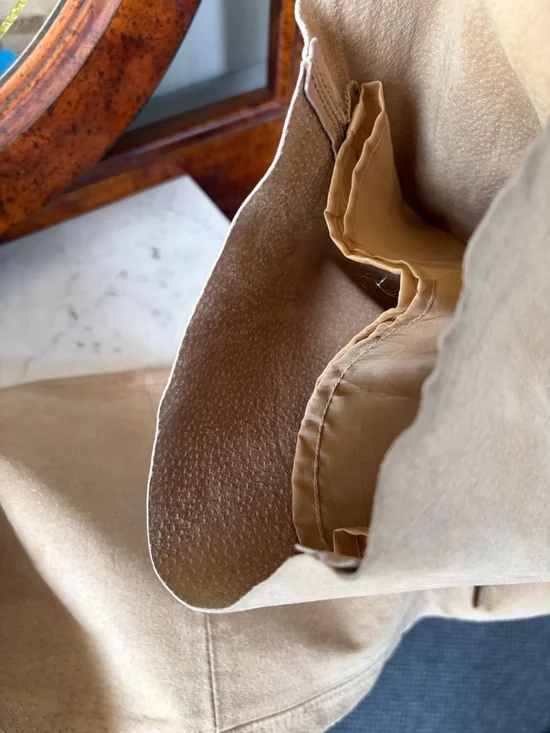 Vintage Suede Lace-Up Bootcut Festival Pants - Picture 12 of 12